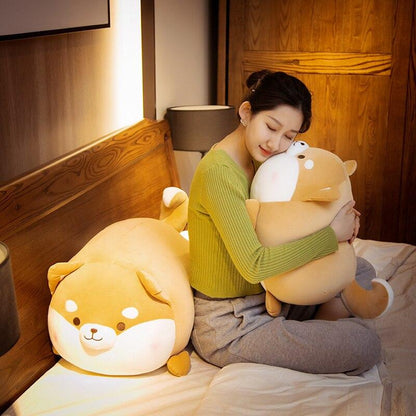 Plumpy Blushing Shiba - Kawaiies - Adorable - Cute - Plushies - Plush - Kawaii