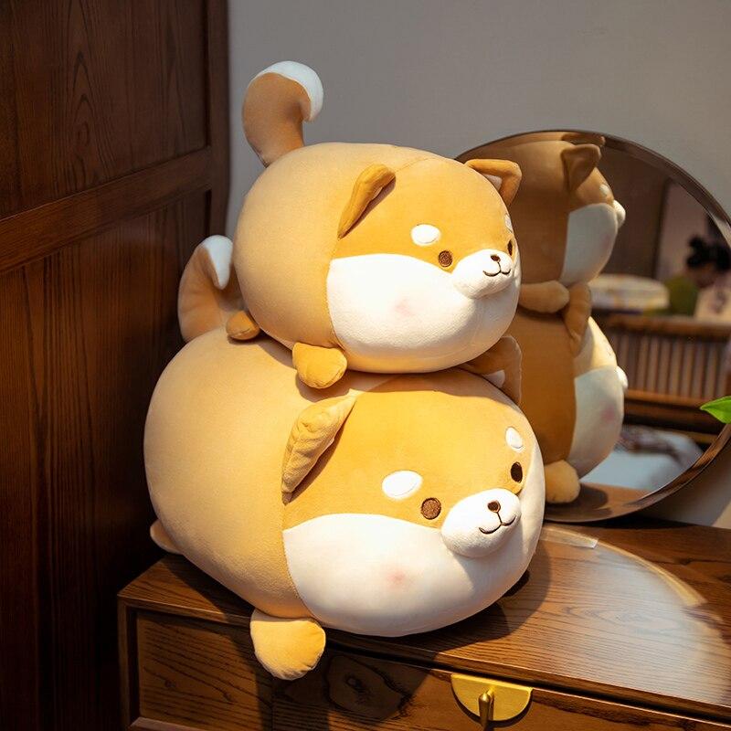 Plumpy Blushing Shiba - Kawaiies - Adorable - Cute - Plushies - Plush - Kawaii