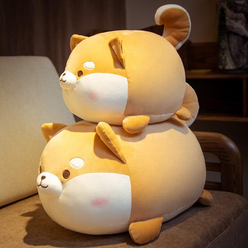 Plumpy Blushing Shiba - Kawaiies - Adorable - Cute - Plushies - Plush - Kawaii