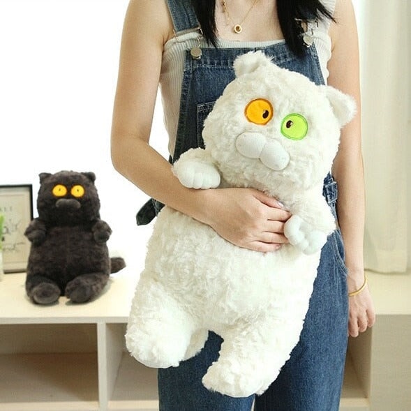 kawaiies-softtoys-plushies-kawaii-plush-Poe & Friends Cat Family Plushies | NEW Soft toy White 40cm 