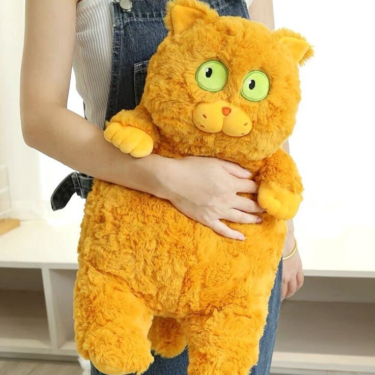 kawaiies-softtoys-plushies-kawaii-plush-Poe & Friends Cat Family Plushies | NEW Soft toy Yellow 40cm 