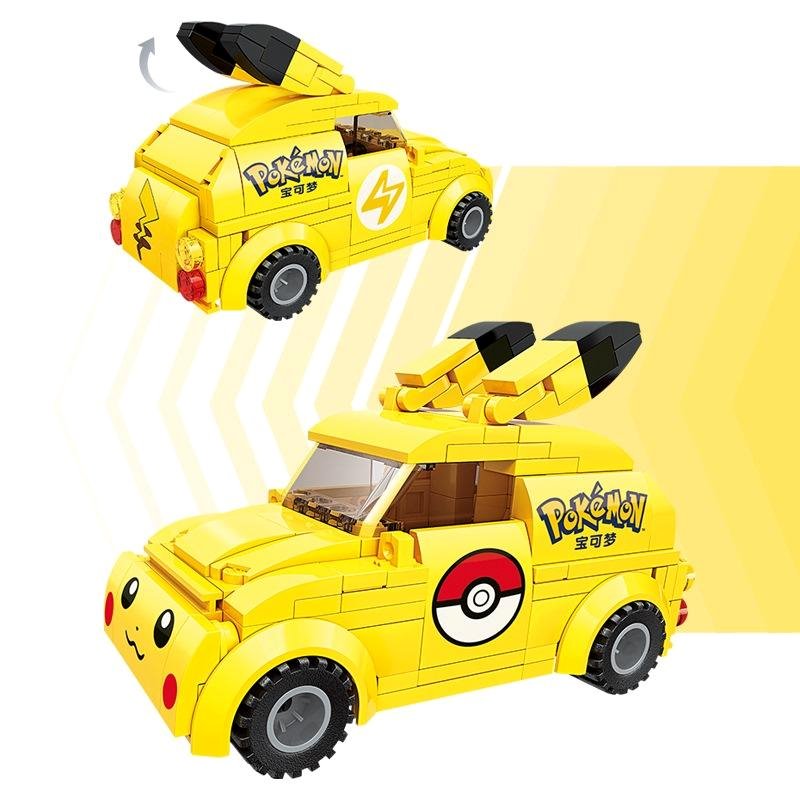 Pokemon Pikachu Exclusive Cute Cars Building Blocks – Kawaiies