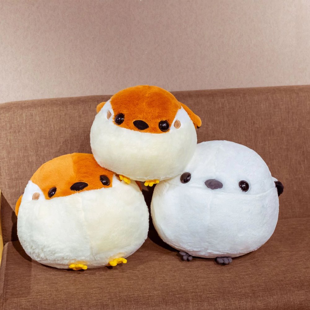 Puffy Sparrow Balls - Kawaiies - Adorable - Cute - Plushies - Plush - Kawaii