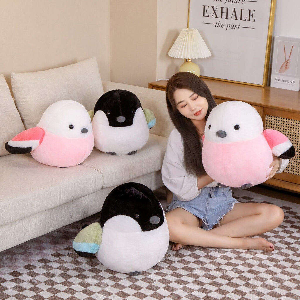 Puffy Vibrant Bird Plushies - Kawaiies - Adorable - Cute - Plushies - Plush - Kawaii