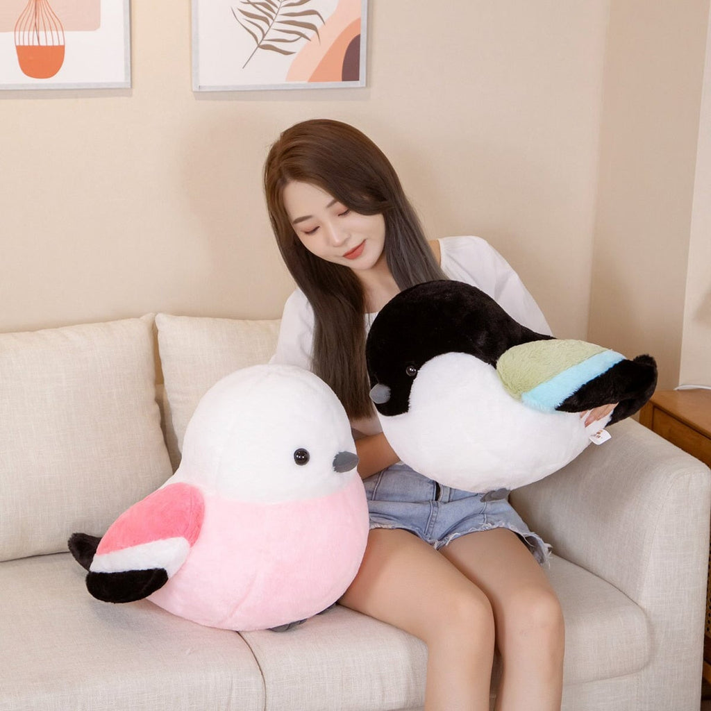 Puffy Vibrant Bird Plushies - Kawaiies - Adorable - Cute - Plushies - Plush - Kawaii