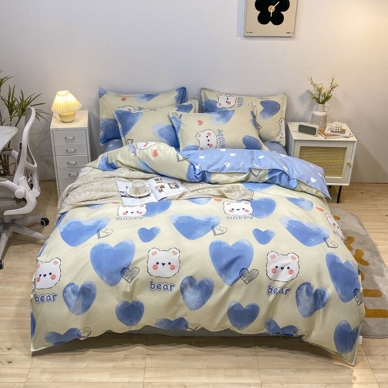 Purr-fect Cat Bedding Set - Kawaiies - Adorable - Cute - Plushies - Plush - Kawaii