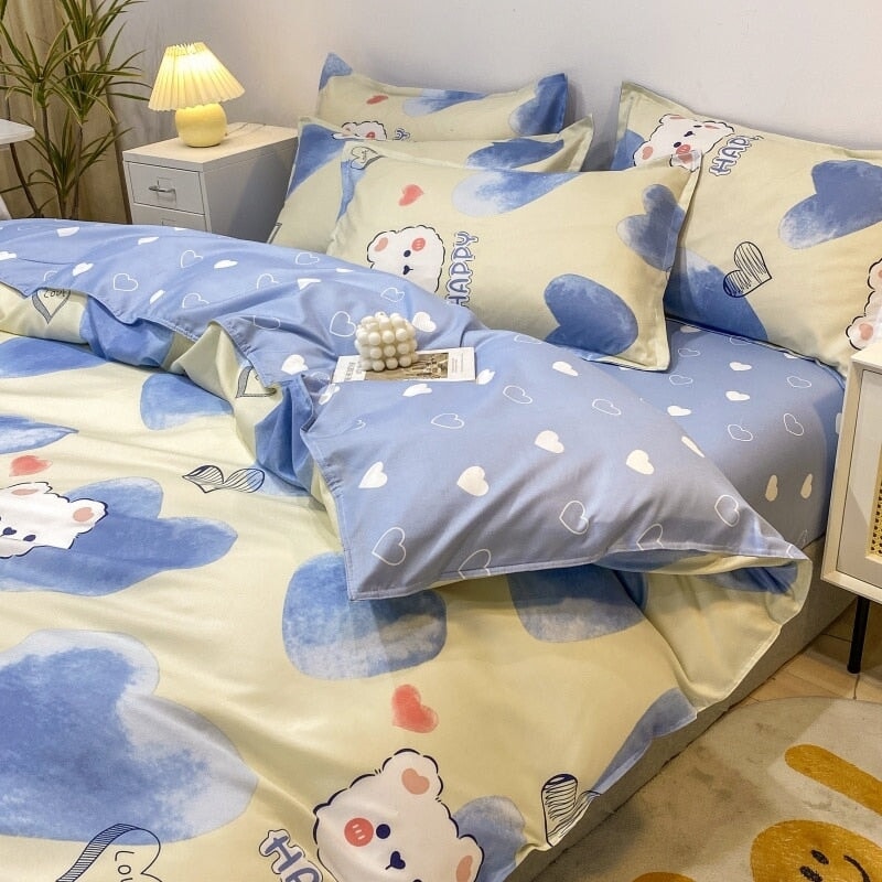 Purr-fect Cat Bedding Set - Kawaiies - Adorable - Cute - Plushies - Plush - Kawaii