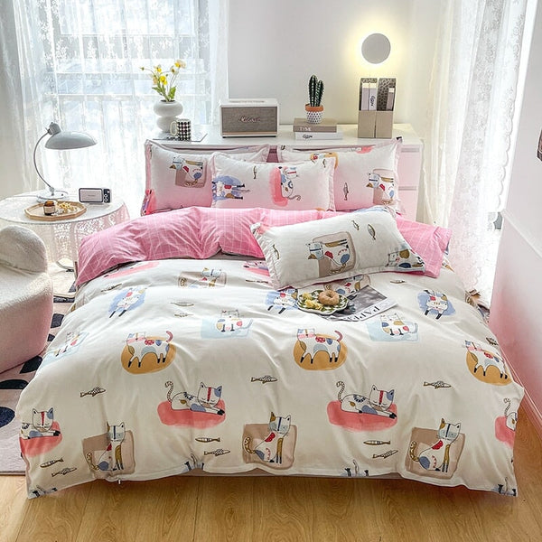 Purr fect Cat Bedding Set