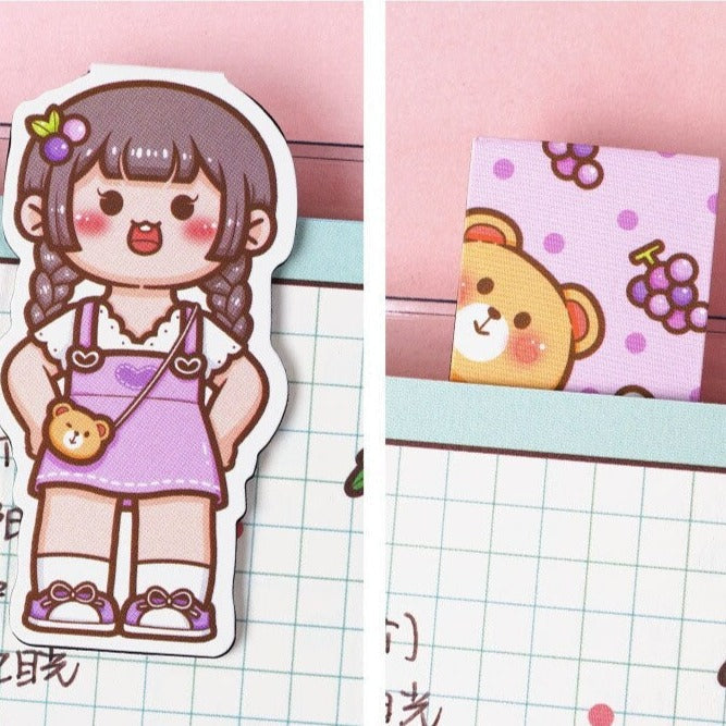 Rainbow Best Friends Travelling Journal Set - Kawaiies - Adorable - Cute - Plushies - Plush - Kawaii