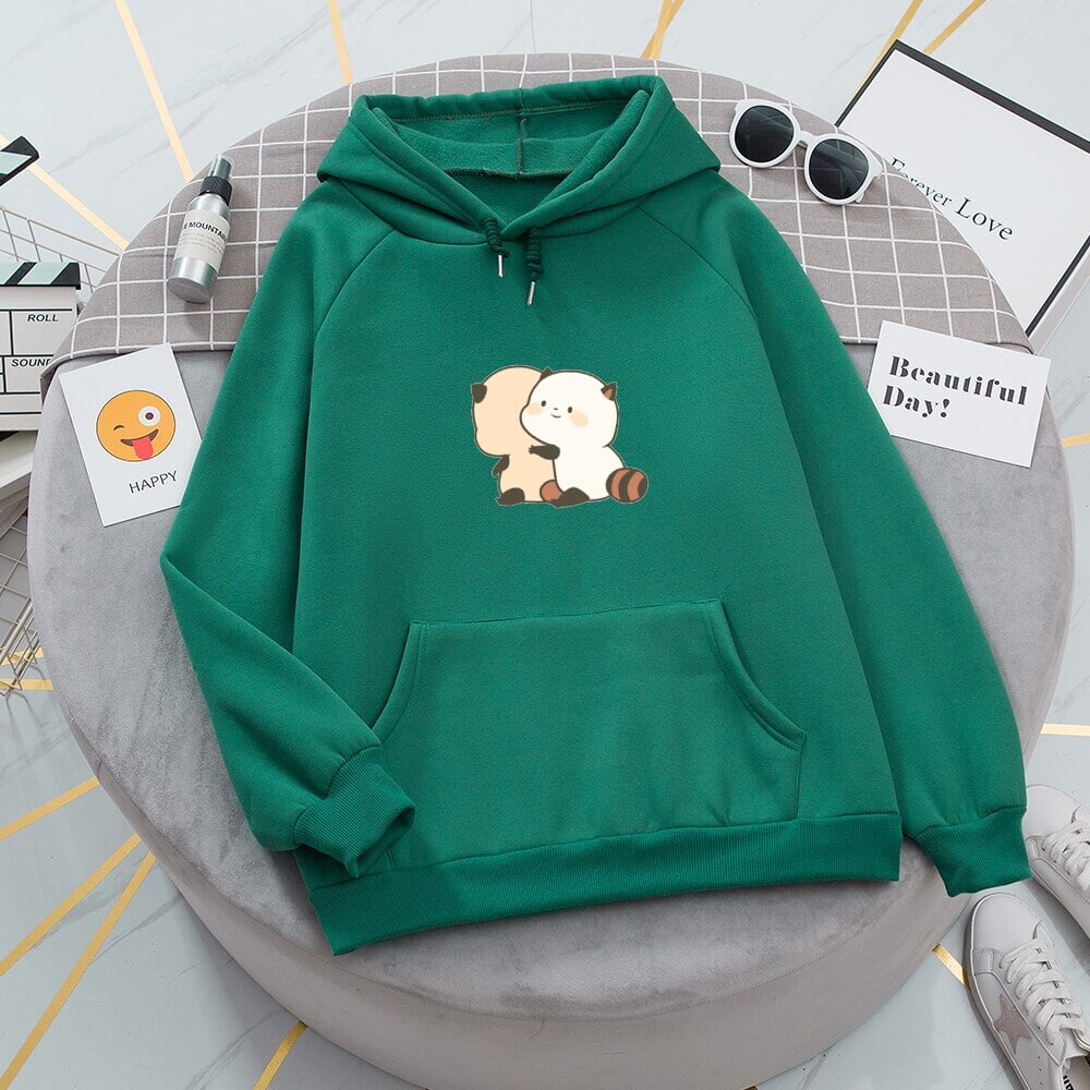 Red Panda Back Scratch Unisex Hoodie - Kawaiies - Adorable - Cute - Plushies - Plush - Kawaii