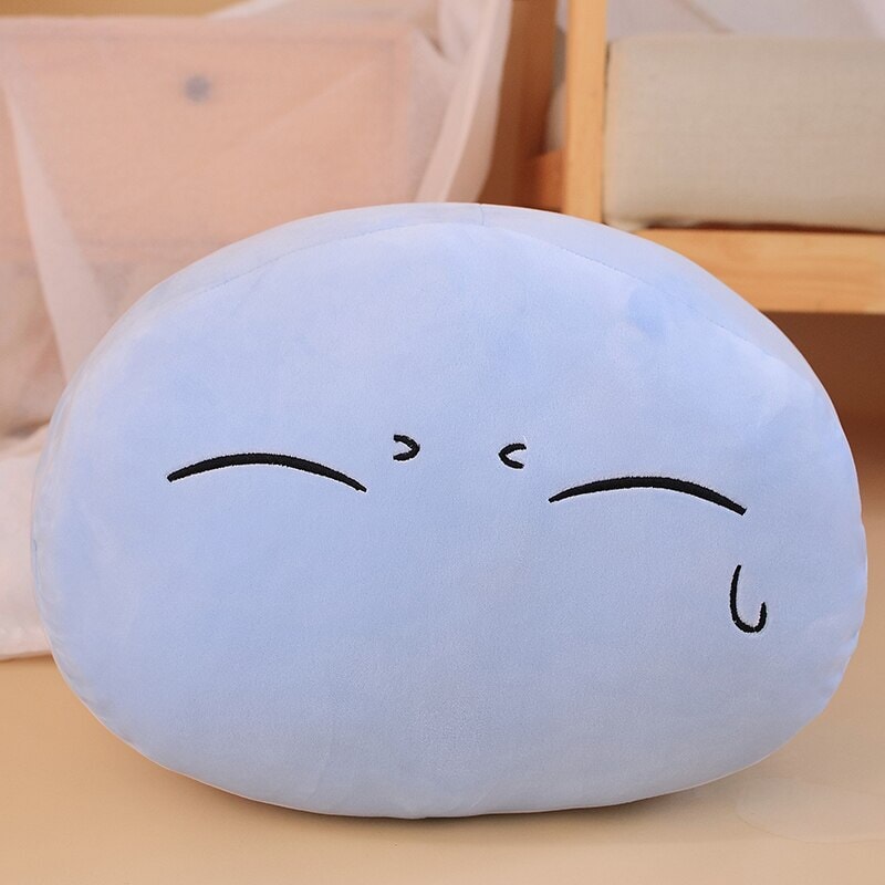 Roffatide 11 inch Soft Anime That Time I Got Reincarnated as a Slime Pillow Rimuru Tempest Plush Stuffed Throw Pillows for Bed Couch Blue Roffatide 11 inch Soft Anime That Time I Got Reincarnated as a Slime Pillow Rimuru Tempest Plush Stuffed Throw Pillows for Bed Couch Blue