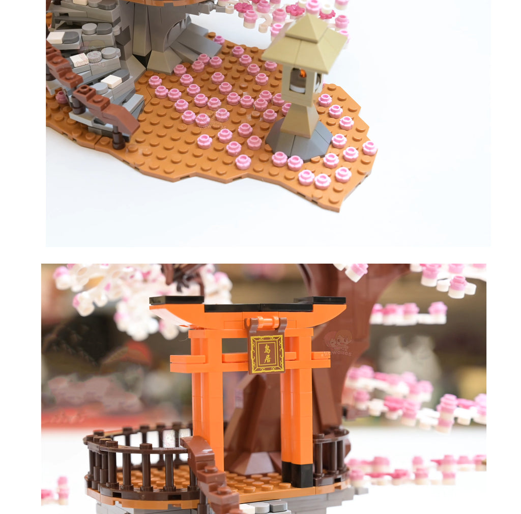 Romantic Light Up Japanese Cherry Blossom Tree Building Sets | Special Edition - Kawaiies - Adorable - Cute - Plushies - Plush - Kawaii