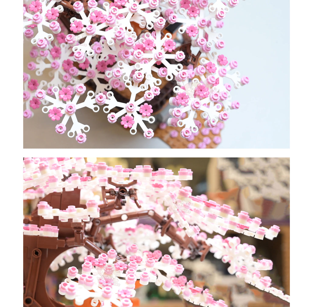 Romantic Light Up Japanese Cherry Blossom Tree Building Sets | Special Edition - Kawaiies - Adorable - Cute - Plushies - Plush - Kawaii