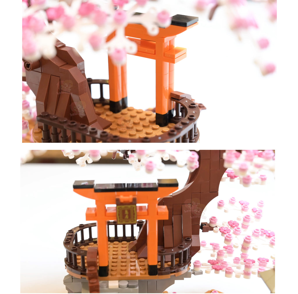 Romantic Light Up Japanese Cherry Blossom Tree Building Sets | Special Edition - Kawaiies - Adorable - Cute - Plushies - Plush - Kawaii