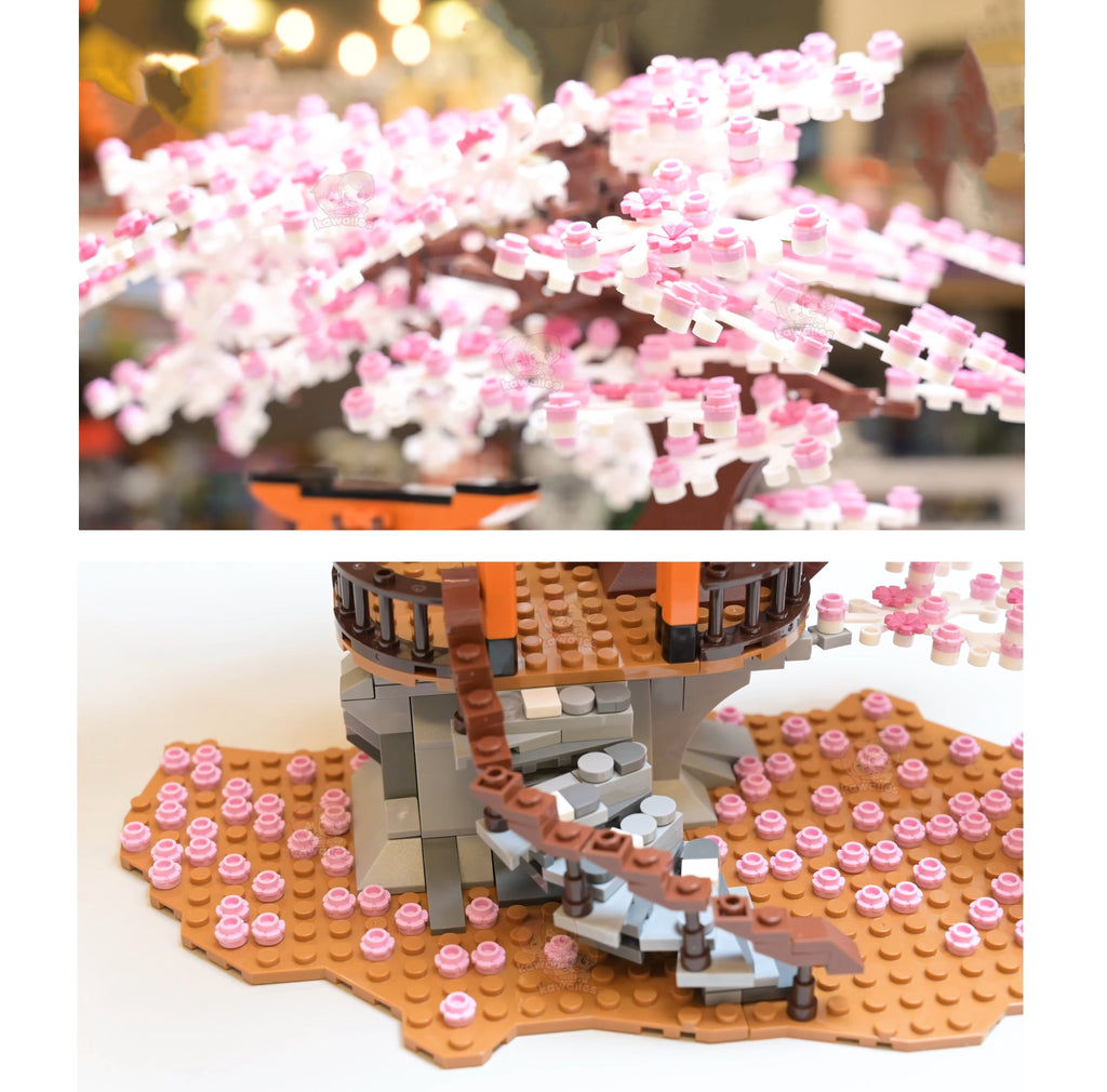 Romantic Light Up Japanese Cherry Blossom Tree Building Sets | Special Edition - Kawaiies - Adorable - Cute - Plushies - Plush - Kawaii