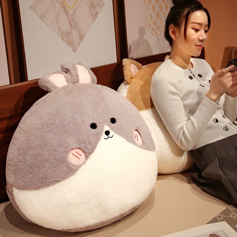 Round on sale fox plush