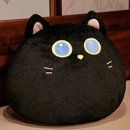 Round Cat Bunny Fox Pillow Plushie Collection - Kawaiies - Adorable - Cute - Plushies - Plush - Kawaii