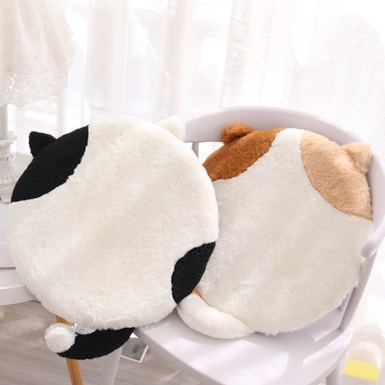 Round Cat Cushion - Kawaiies - Adorable - Cute - Plushies - Plush - Kawaii