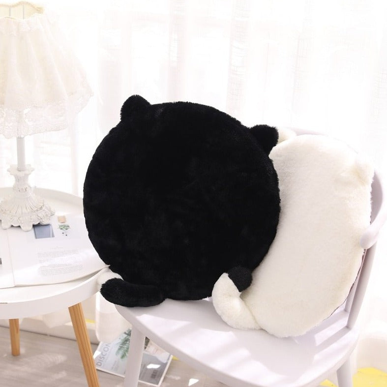 Round Cat Cushion - Kawaiies - Adorable - Cute - Plushies - Plush - Kawaii