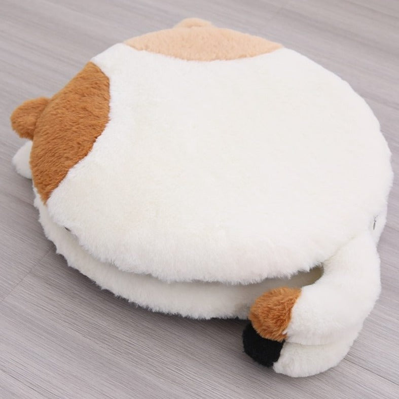 Round Cat Cushion - Kawaiies - Adorable - Cute - Plushies - Plush - Kawaii