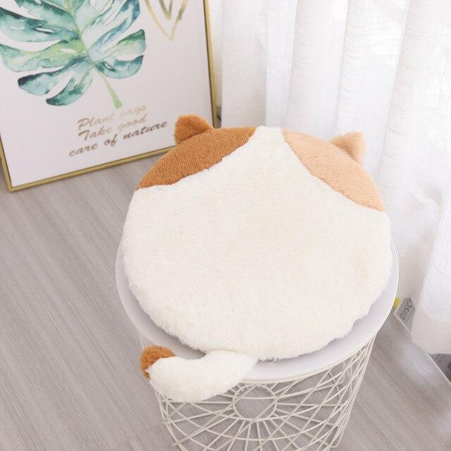 Round Cat Cushion - Kawaiies - Adorable - Cute - Plushies - Plush - Kawaii