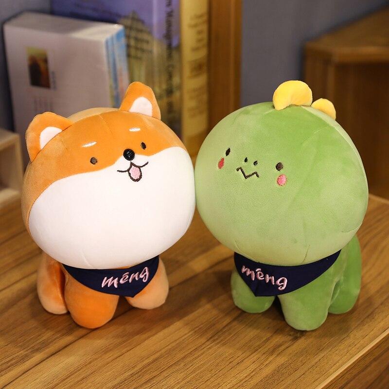 Round Fluffy Animal Pillow Plushie Collection – Kawaiies