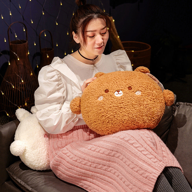 Round Fluffy Animal Pillow Plushie Collection - Kawaiies - Adorable - Cute - Plushies - Plush - Kawaii