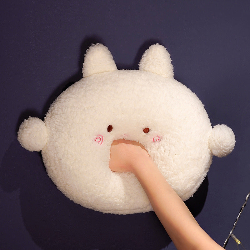 Round Fluffy Animal Pillow Plushie Collection - Kawaiies - Adorable - Cute - Plushies - Plush - Kawaii