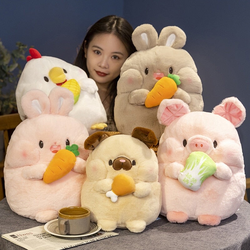 kawaiies-softtoys-plushies-kawaii-plush-Round Fluffy Chonky Squad Plushies | NEW Soft toy 