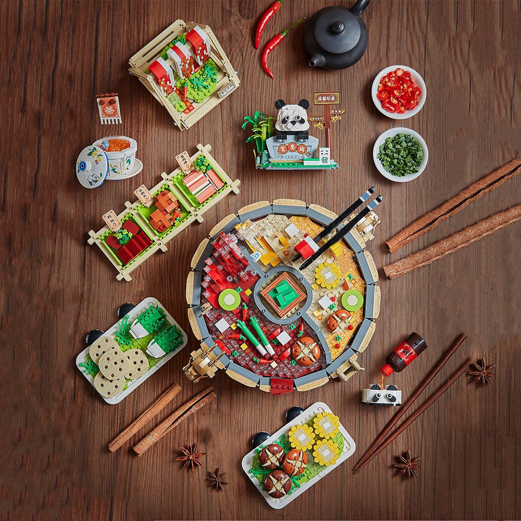 Royal Hot Pot Meal Micro Building Set | NEW - Kawaiies - Adorable - Cute - Plushies - Plush - Kawaii