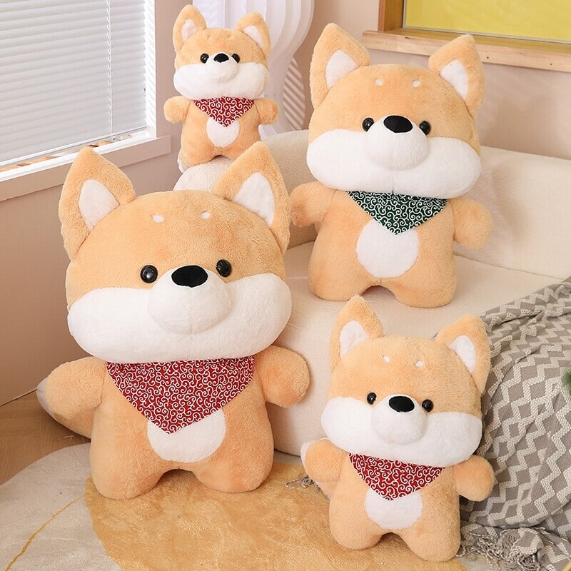 Runa and Taro the Shiba Plushies - Kawaiies - Adorable - Cute - Plushies - Plush - Kawaii