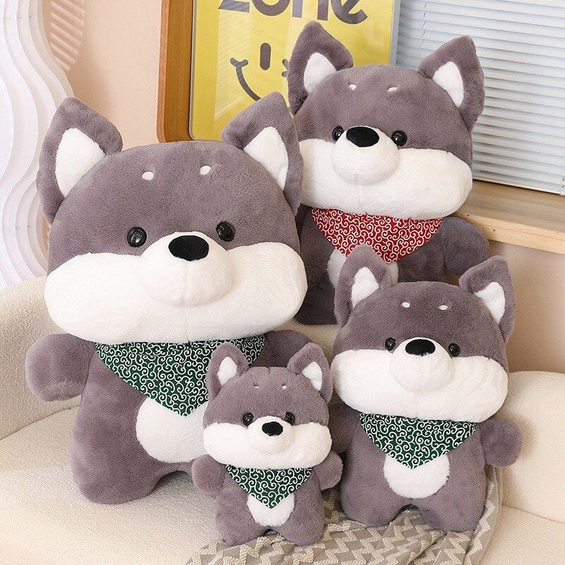 Runa and Taro the Shiba Plushies - Kawaiies - Adorable - Cute - Plushies - Plush - Kawaii
