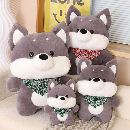 Runa and Taro the Shiba Plushies - Kawaiies - Adorable - Cute - Plushies - Plush - Kawaii