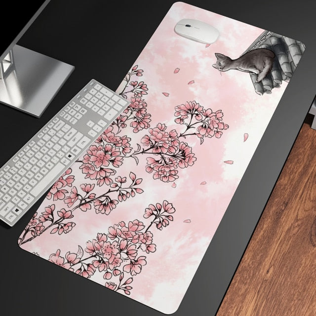 Sakura Cherry Blossom Large Mouse Pad Collection - Kawaiies - Adorable - Cute - Plushies - Plush - Kawaii