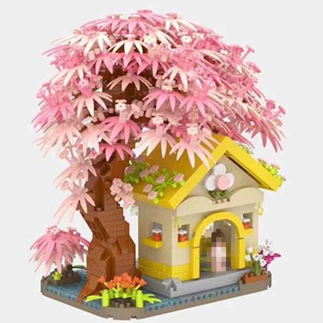 Sakura Cottage Micro Building Set - Kawaiies - Adorable - Cute - Plushies - Plush - Kawaii