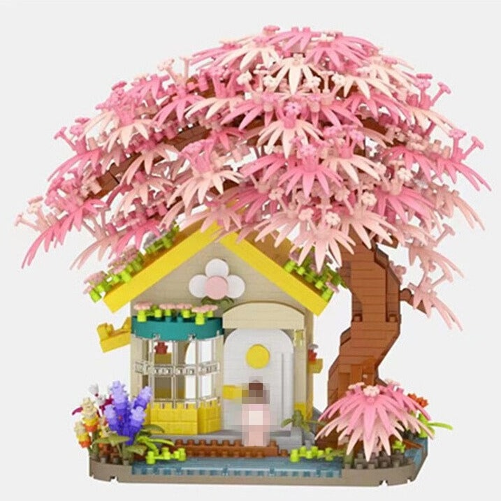 Sakura Cottage Micro Building Set - Kawaiies - Adorable - Cute - Plushies - Plush - Kawaii