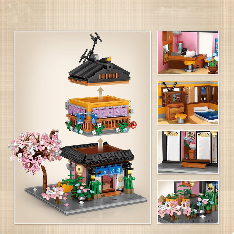 Sakura Stores Micro Building Set - Kawaiies - Adorable - Cute - Plushies - Plush - Kawaii