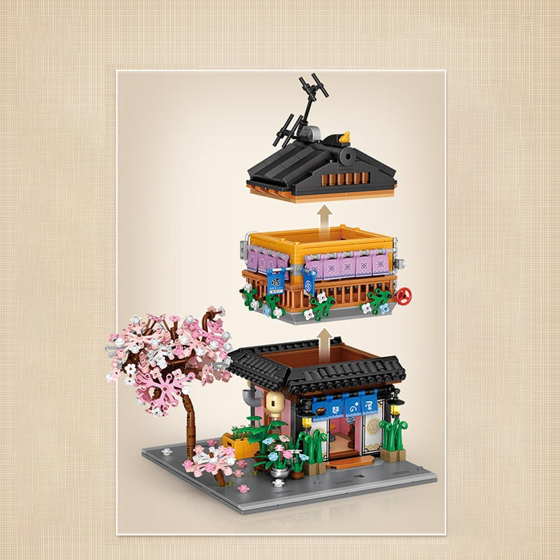 Sakura Stores Micro Building Set - Kawaiies - Adorable - Cute - Plushies - Plush - Kawaii