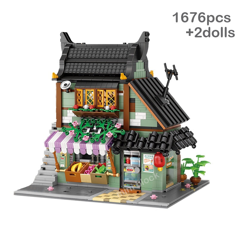 Sakura Stores Micro Building Set - Kawaiies - Adorable - Cute - Plushies - Plush - Kawaii