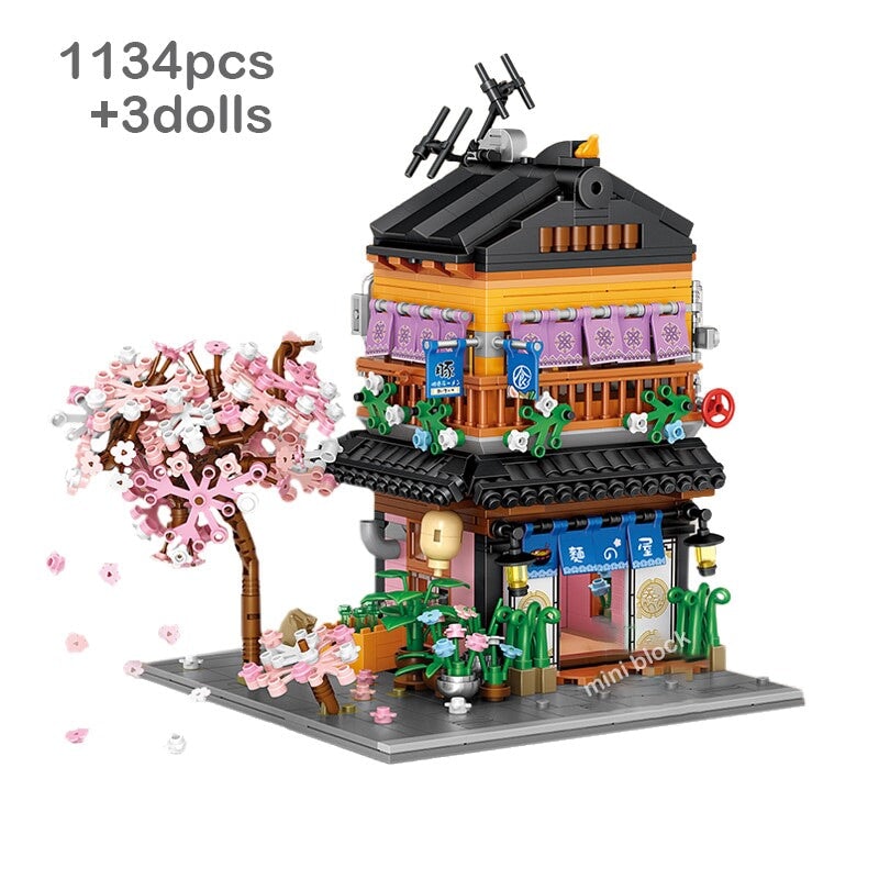 Sakura Stores Micro Building Set - Kawaiies - Adorable - Cute - Plushies - Plush - Kawaii