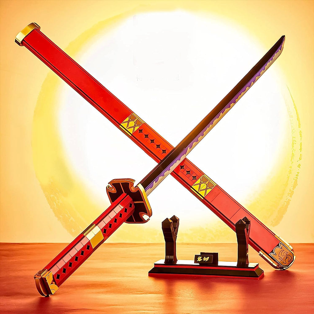 kawaiies-softtoys-plushies-kawaii-plush-Sandai Kitetsu Cursed Sword and Stand Building Blocks Build it 