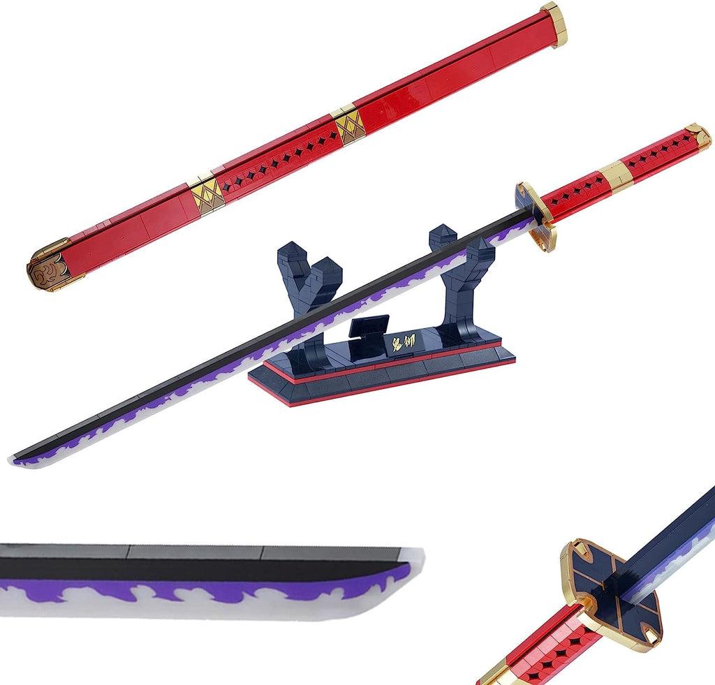 kawaiies-softtoys-plushies-kawaii-plush-Sandai Kitetsu Cursed Sword and Stand Building Blocks Build it 