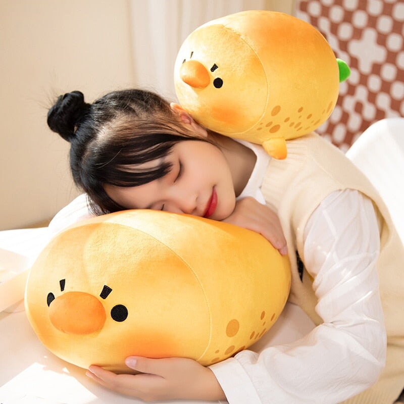 Sandy the Mango Seal Plushie - Kawaiies - Adorable - Cute - Plushies - Plush - Kawaii