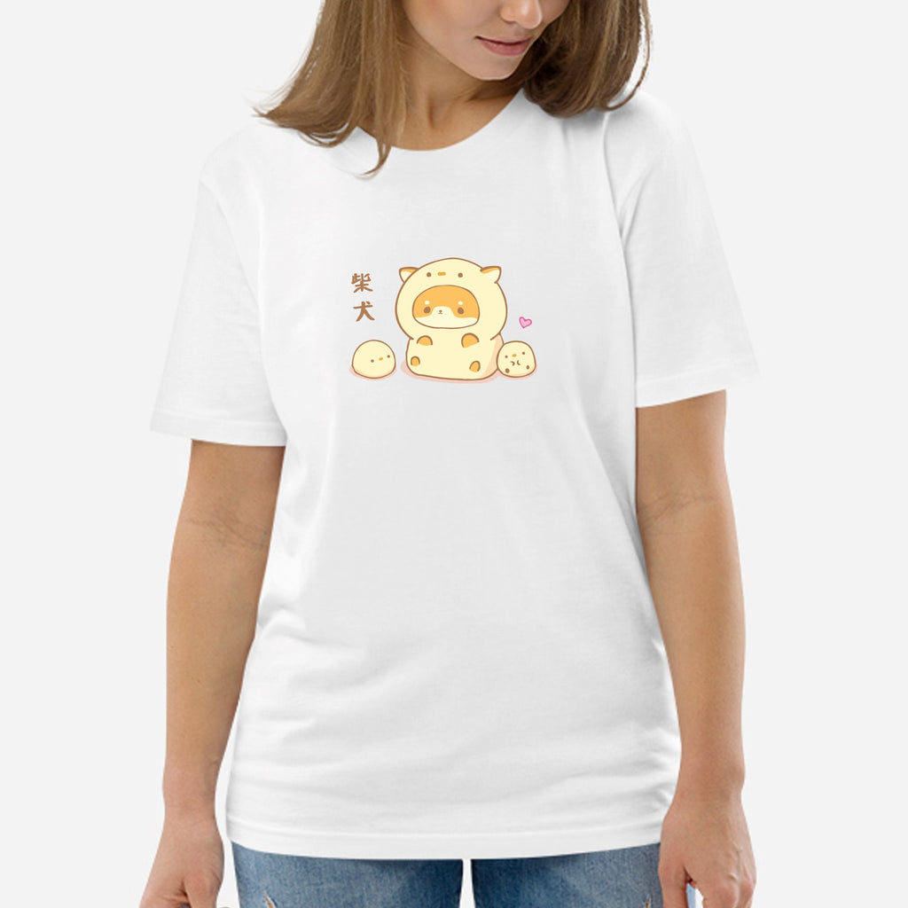 Shiba Inu Chick Cosplay Unisex Kawaiies Tee - Kawaiies - Adorable - Cute - Plushies - Plush - Kawaii