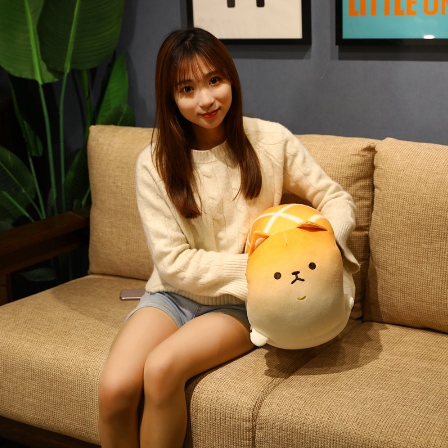 Shiba Inu Pineapple Bun - Kawaiies - Adorable - Cute - Plushies - Plush - Kawaii