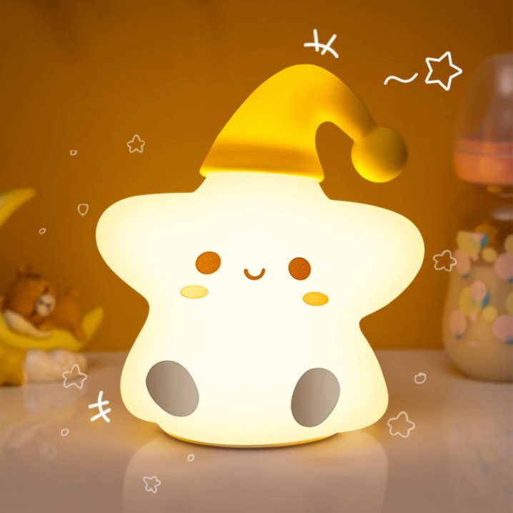 Shining Star LED Night Light - Kawaiies - Adorable - Cute - Plushies - Plush - Kawaii
