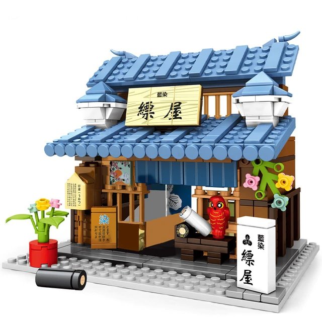 Shirakawa-go Dori Street Japanese Stores Building Sets - Limited Stock –  Kawaiies