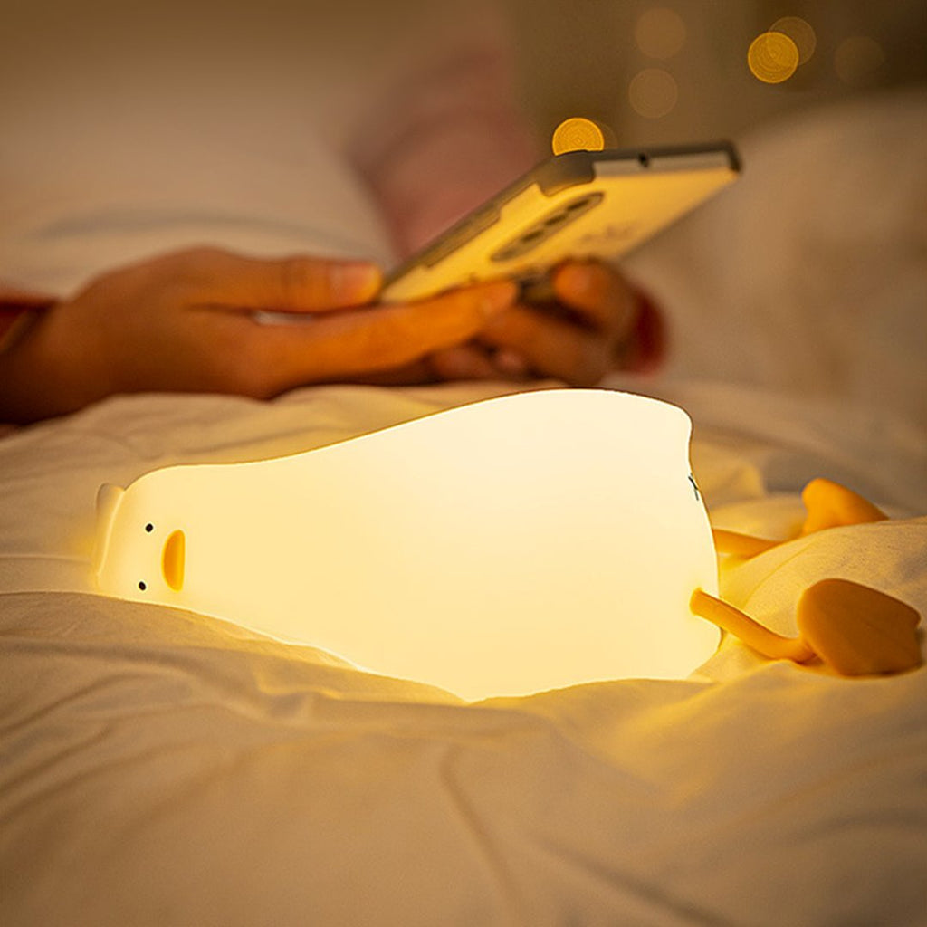 Sleeping Duck LED Night Light - Kawaiies - Adorable - Cute - Plushies - Plush - Kawaii