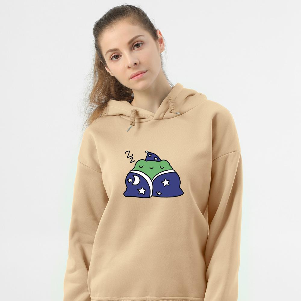 Sleeping Frog Hoodies - Kawaiies - Adorable - Cute - Plushies - Plush - Kawaii