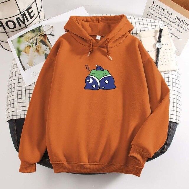 Sleeping Frog Hoodies - Kawaiies - Adorable - Cute - Plushies - Plush - Kawaii